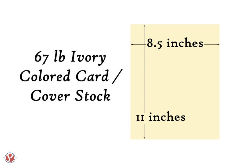 S Superfine Printing Ivory Pastel Color Card Stock Paper, 67lb Cover Medium Weight Cardstock, for Arts & Crafts, Coloring, Announcements, Stationary Printing at School, Office, Home | 8.5 x 11 | 50 Sheets Per Pack - Image 5